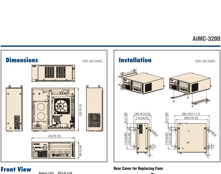 研華AiMC-3200 智能微型工控機(jī)，Intel Core i7/i5/i3 CPU,2 擴(kuò)展槽，250W 80 Plus PSU